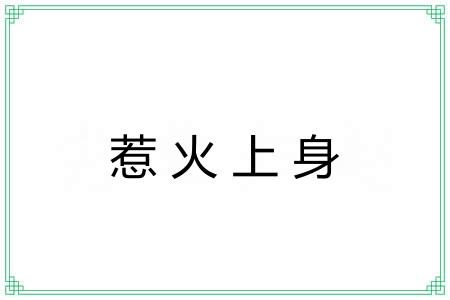 惹火上身